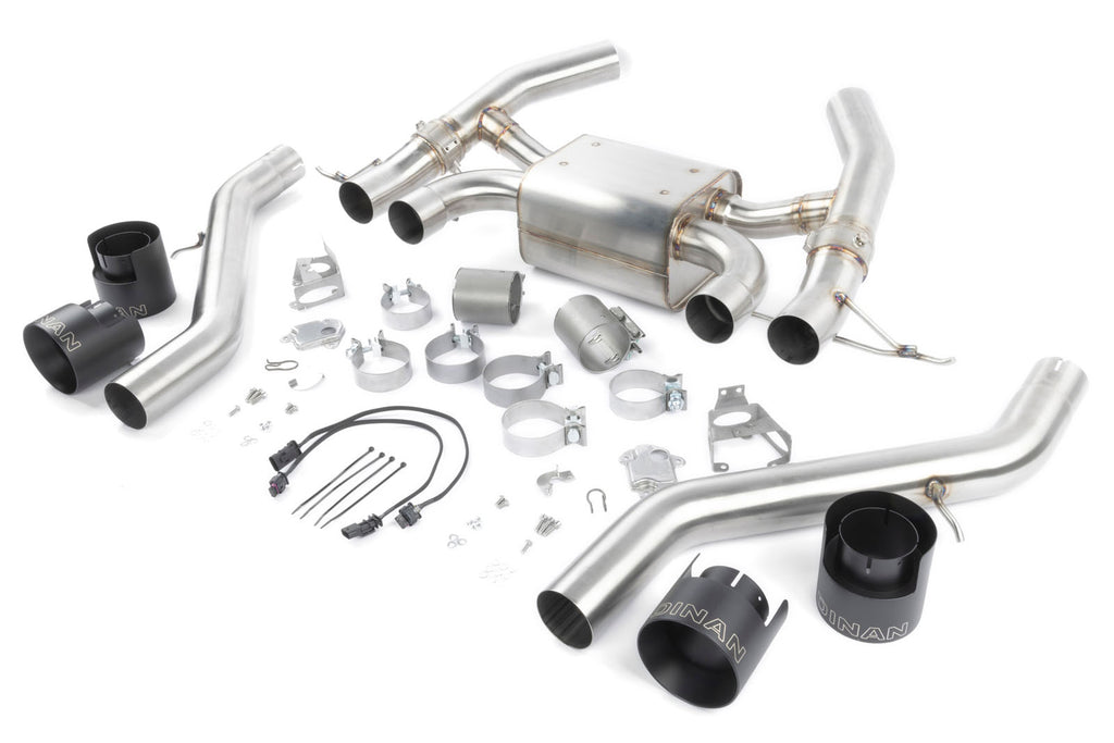 DINAN VALVED AXLE-BACK EXHAUST - 2023-2024 BMW M2