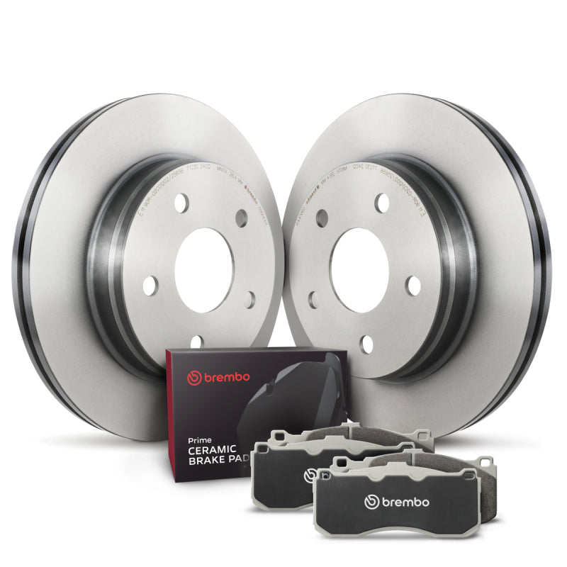 ACB ZONE Front & Rear Ceramic Brake Pads Set - Town & Country, Grand Caravan, Journey, Routan