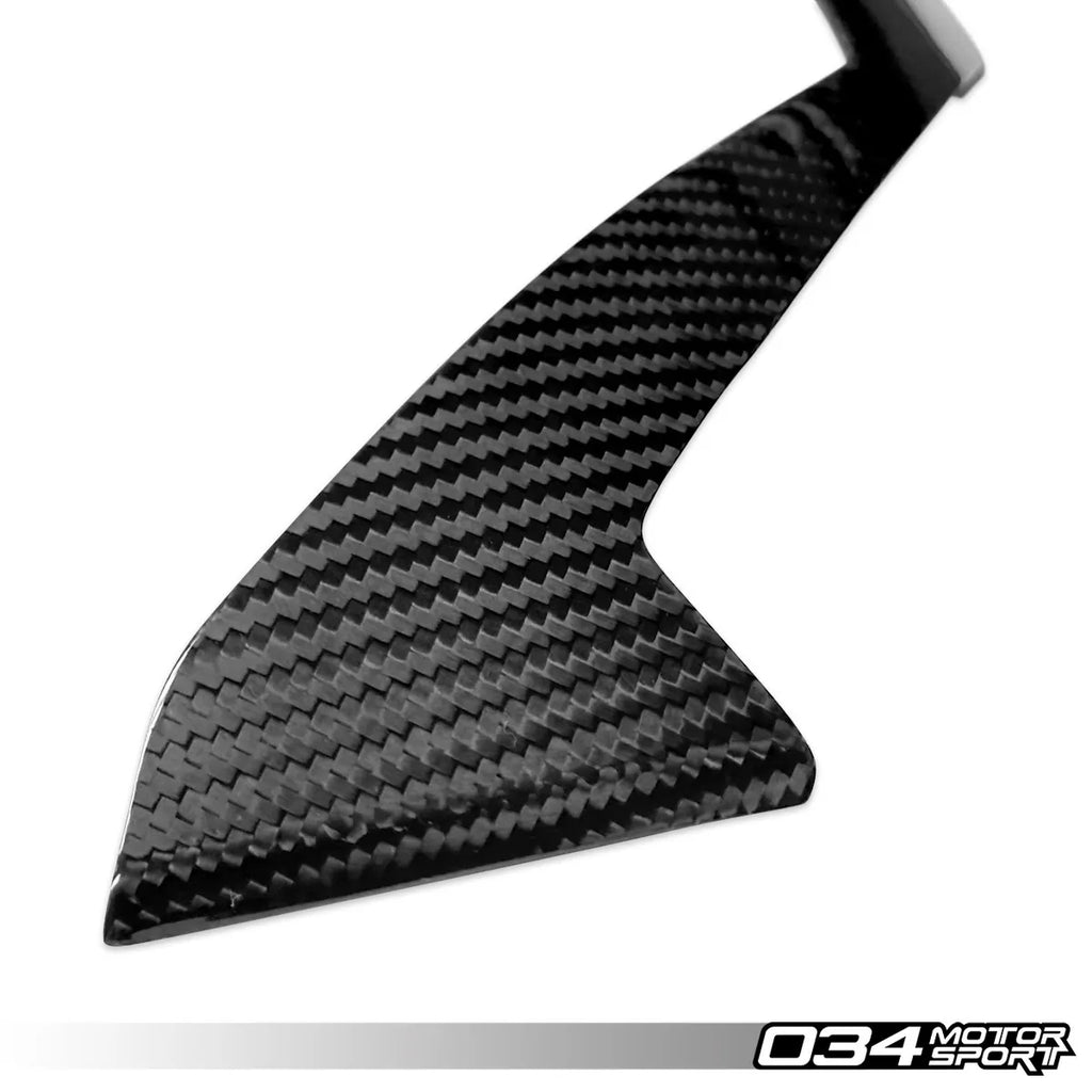 034Motorsport Carbon Fiber Engine Cover Trim, Audi C8 RS6/RS7