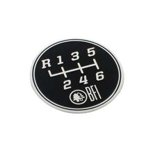 Load image into Gallery viewer, BFI 6-SPEED GATE PATTERN COIN FOR HEAVY WEIGHT SHIFT KNOBS