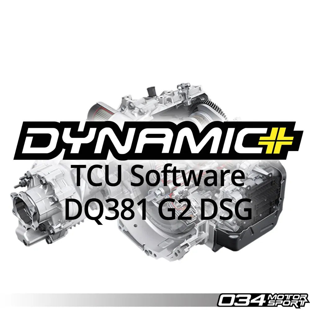 034Motorsport Dynamic+ TCU Software Upgrade for DQ381 G2 DSG Transmission, MK8 GTI