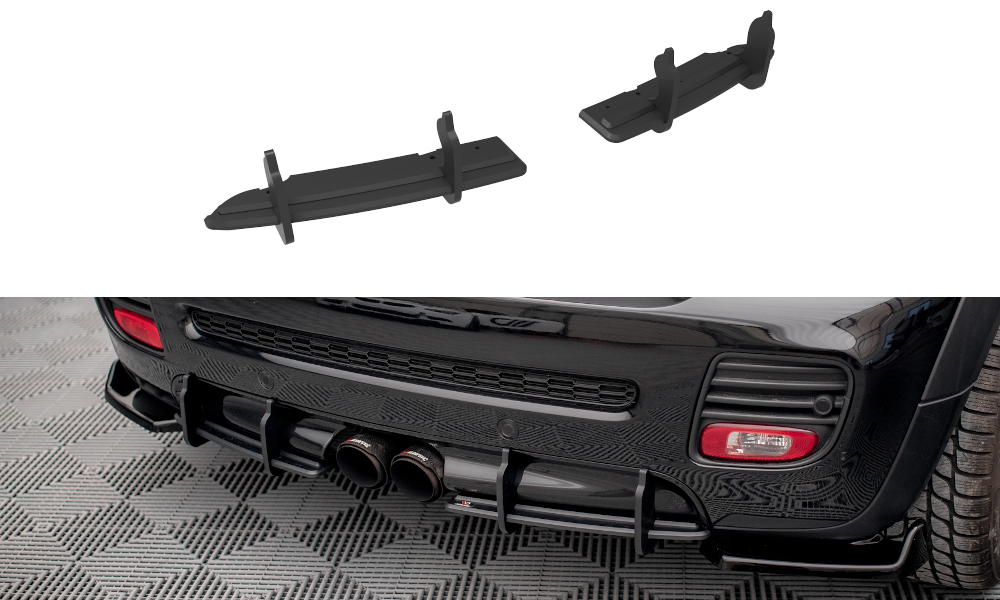 MAXTON DESIGN STREET PRO REAR DIFFUSER MINI COOPER JOHN COOPER WORKS R56