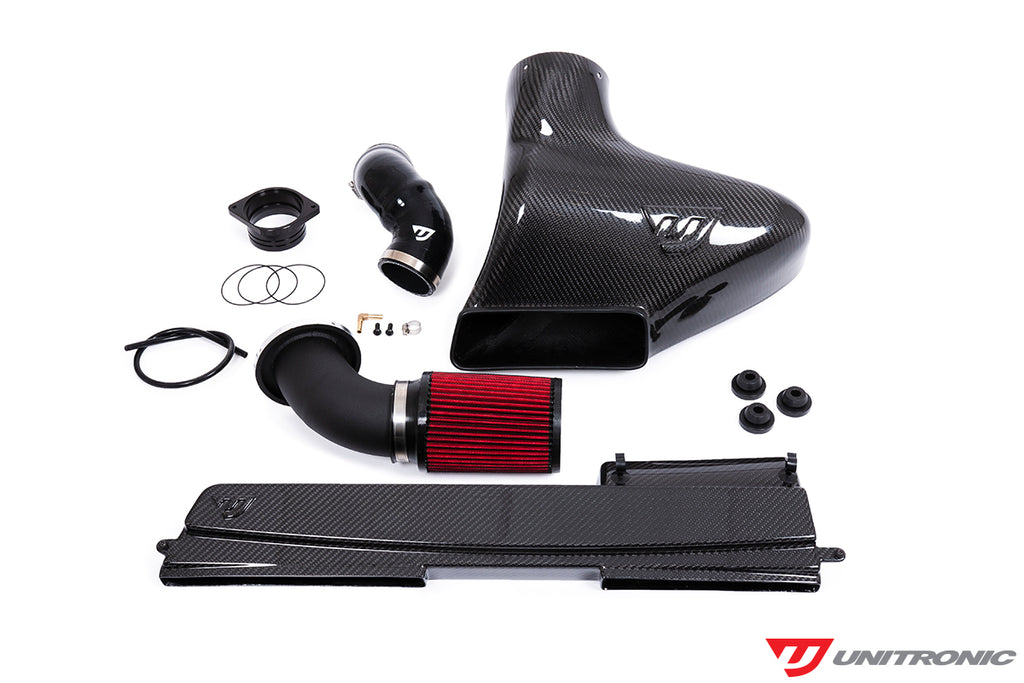 UNITRONIC CARBON FIBER INTAKE SYSTEM WITH AIR DUCT FOR TIGUAN MK2 GEN3B