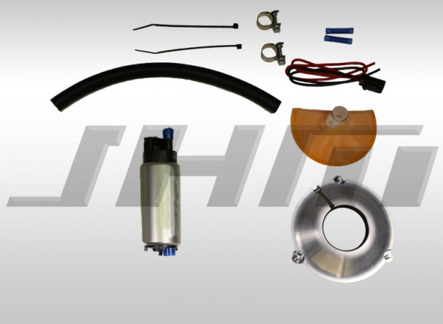 JHM Fuel Pump Upgrade Kit, High-Flow 255 LPH w/ Drop-In Adapter for B5 A4-S4-RS4