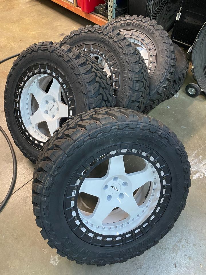 Rotiform ROC-OR Wheels with Toyo Open Country Tires