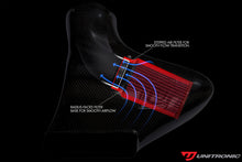 Load image into Gallery viewer, UNITRONIC CARBON FIBER INTAKE SYSTEM WITH AIR DUCT FOR TIGUAN MK2 GEN3B