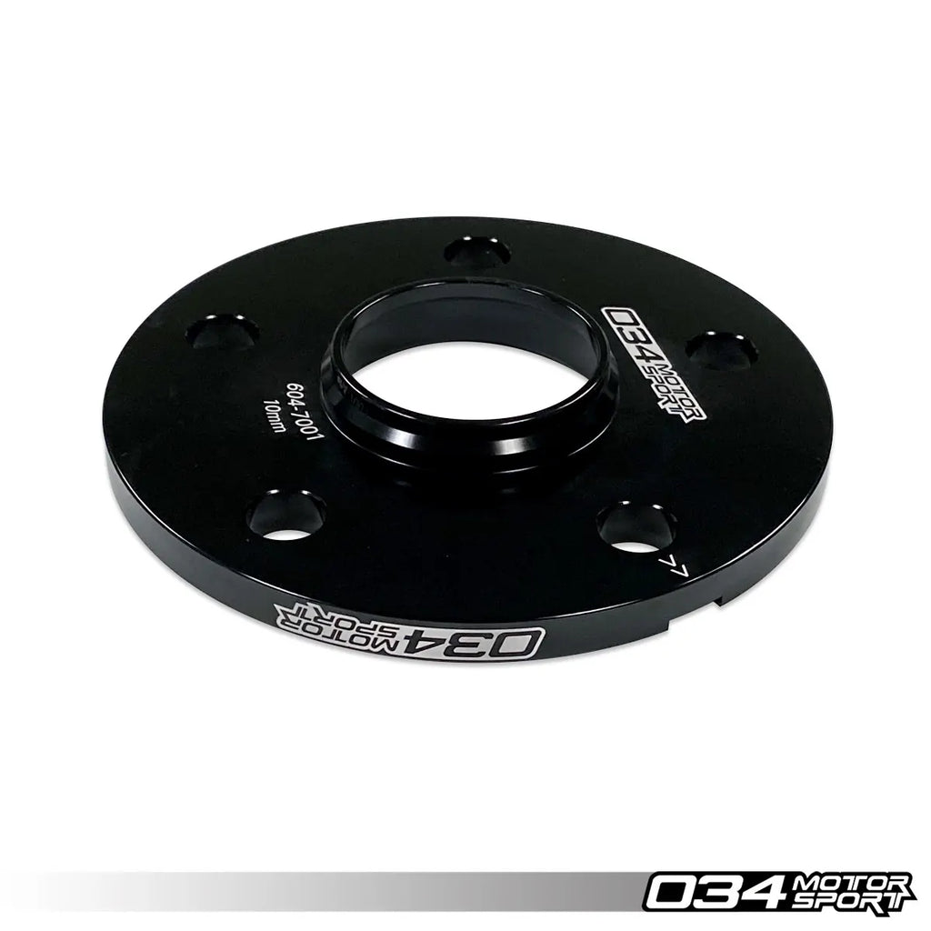 034Motorsport Wheel Spacer Pair, 10mm, Audi and Volkswagen 5x112mm & with 57.1mm Center Bore