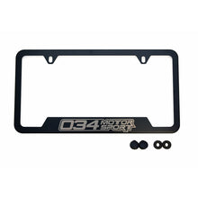 Load image into Gallery viewer, 034 Motorsport License Plate Frame - Powdercoated Stainless Steel
