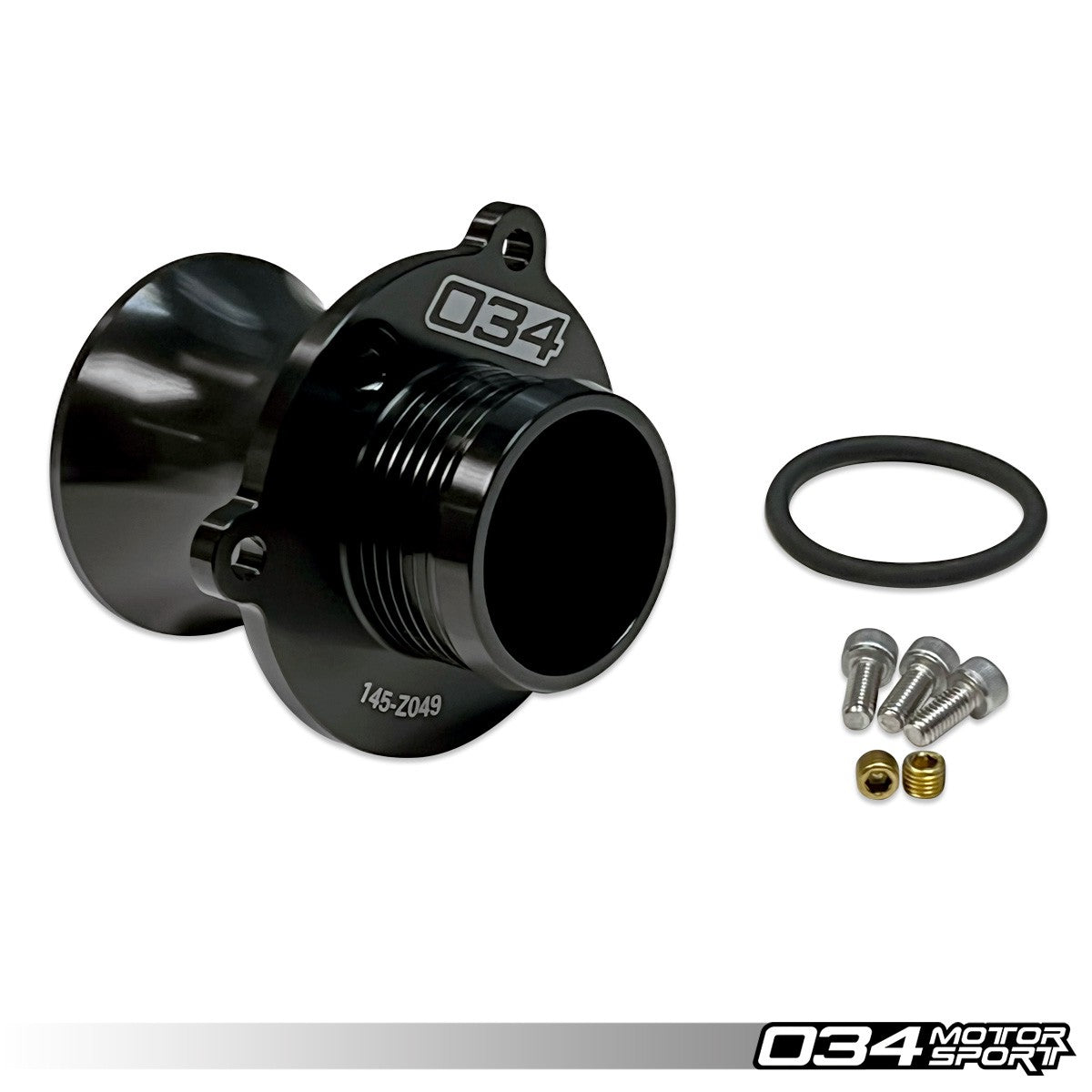034MOTORSPORT TURBO MUFFLER DELETE W/ TEST PORTS, VW MK8 GTI, 8Y
