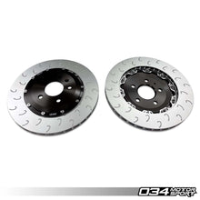 Load image into Gallery viewer, 034MOTORSPORT 2-PIECE FLOATING REAR BRAKE ROTOR UPGRADE KIT FOR AUDI B9/B9.5 S4/S5/SQ5