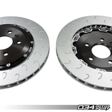 Load image into Gallery viewer, 034MOTORSPORT 2-PIECE FLOATING REAR BRAKE ROTOR UPGRADE KIT FOR AUDI B9/B9.5 S4/S5/SQ5
