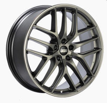 Load image into Gallery viewer, BBS CC-R 19x9 5x120 ET26 Satin Platinum Polished Rim Protector Wheel -82mm PFS/Clip Required