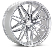Load image into Gallery viewer, Vossen HF-7 22x10.5 / 5x120 / ET38 / Deep Face / 72.56 - Silver Polished Wheel