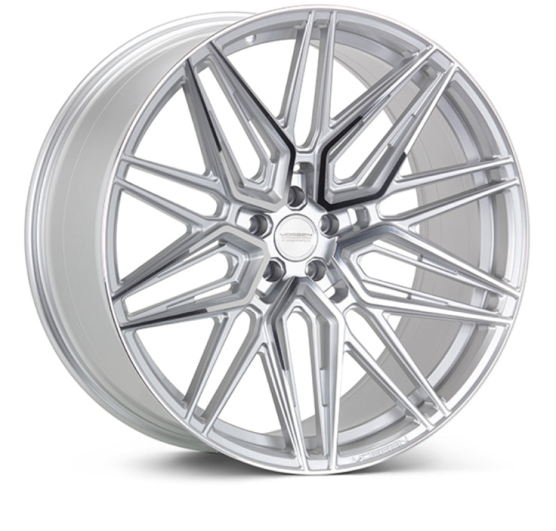 Vossen HF-7 23x10 / 5x120 / ET22 / Mid Face / 72.56 - Silver Polished Wheel