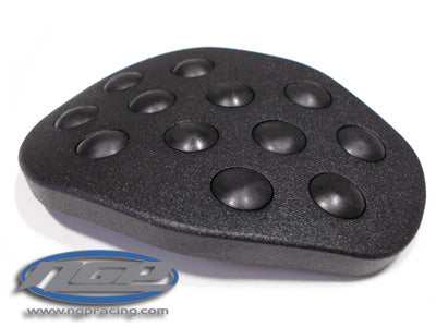 aluminum pedal covers Pedal Set - 3 Piece - Rubber Grip - Porsche
