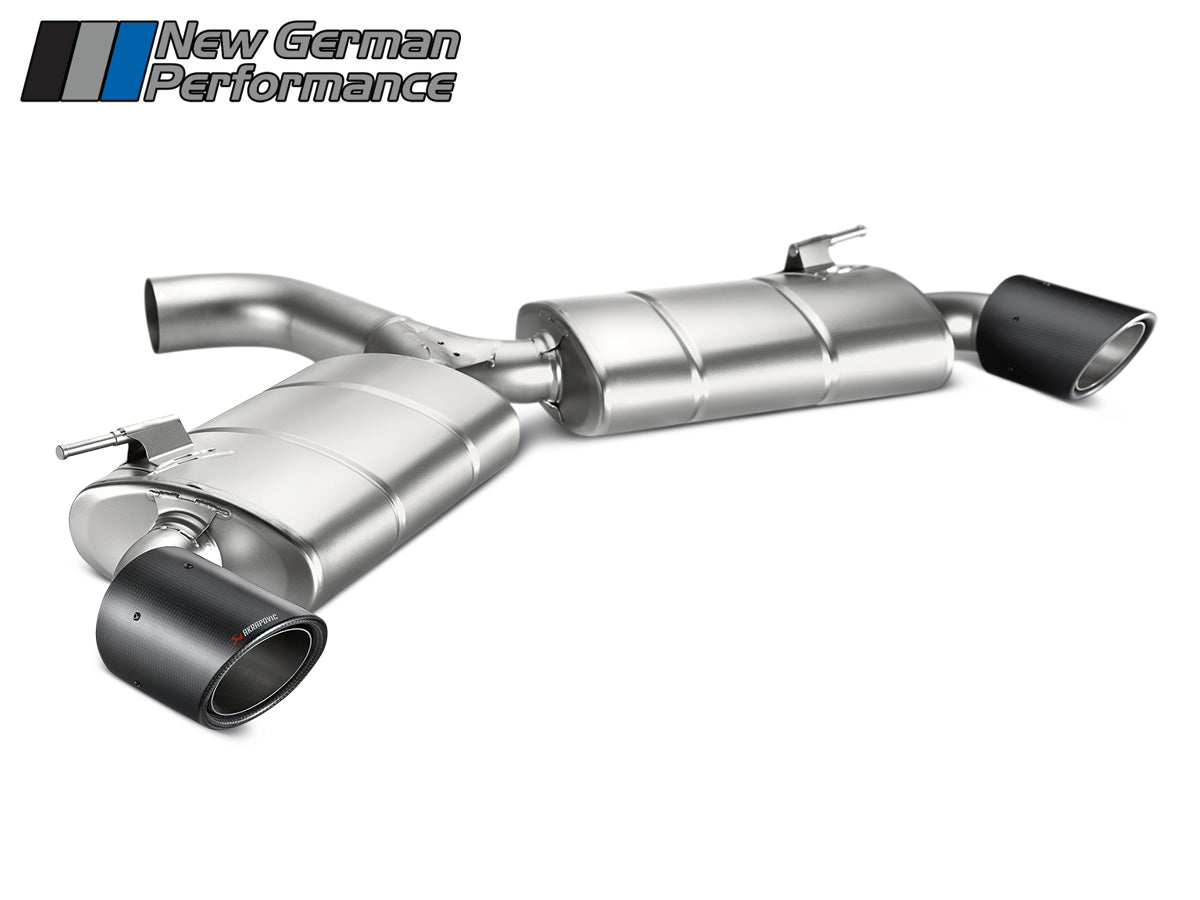 Akrapovic Titanium Slip On Exhaust System - VW Mk7 GTI 2.0T