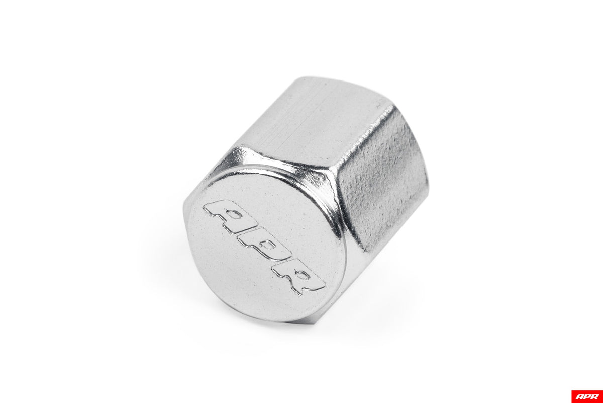 APR Valve Stem Caps Silver MS100178 New German Performance