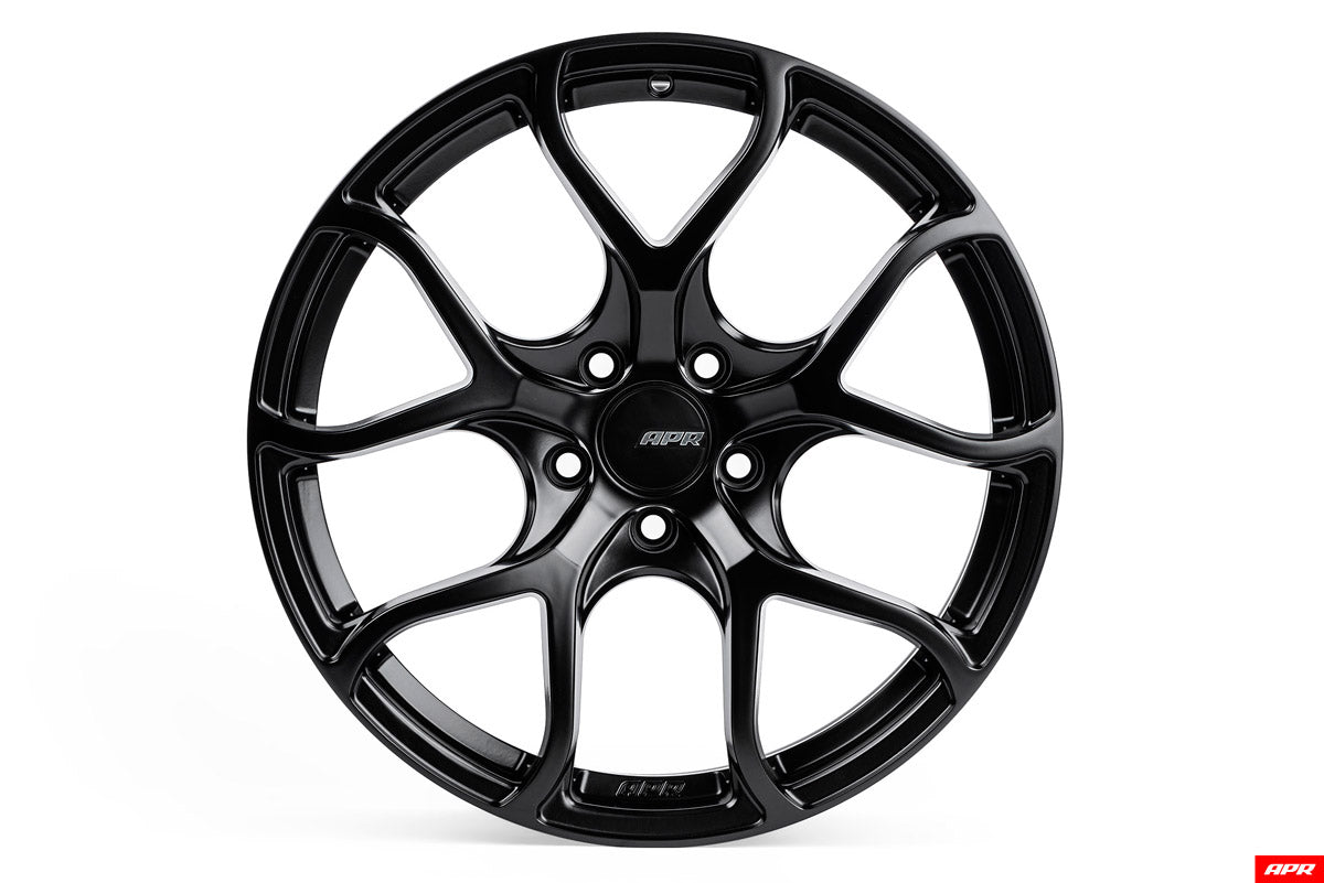 APR A01 Flow Formed Wheel - Satin Black - 5x112, 18x8.5