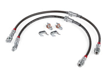 Load image into Gallery viewer, APR FRONT BRAIDED STAINLESS STEEL BRAKE LINES - VW MK5, MK6, B6, AUDI 8P