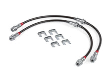 Load image into Gallery viewer, APR FRONT BRAIDED STAINLESS STEEL BRAKE LINES - VW MK5 R32, MK6 GOLF R