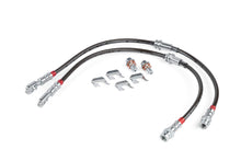 Load image into Gallery viewer, APR FRONT BRAIDED STAINLESS STEEL BRAKE LINES - VW MK8, MK7, MQB TIGUAN, ARTEON, AUDI 8V A3, S3, 8S TT