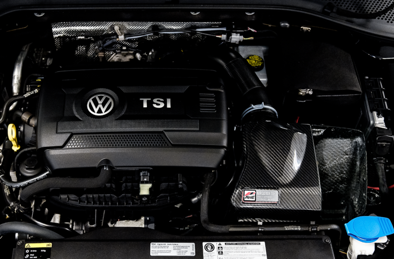 AWE Tuning Audi / Volkswagen MQB 1.8T/2.0T/Golf R Carbon Fiber AirGate Intake w/ Lid main image 0