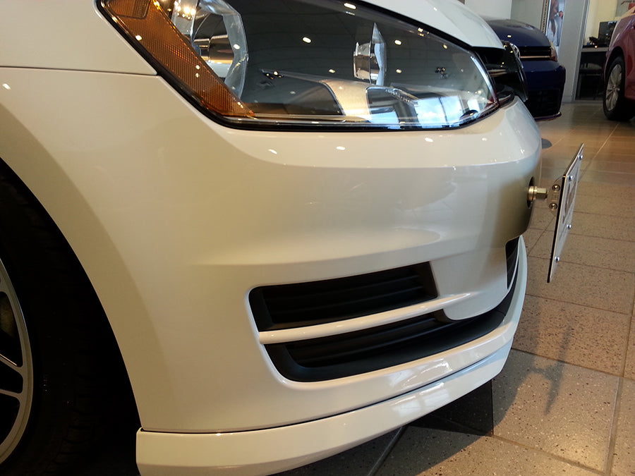 Rennline Tow Hook License Plate Mount VW Mk7 Jetta, 20162018 Tiguan