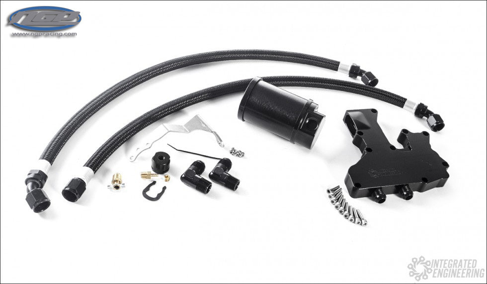 Integrated Engineering - B8 A4, A5 2.0T TSI Recirculating Catch Can Kit