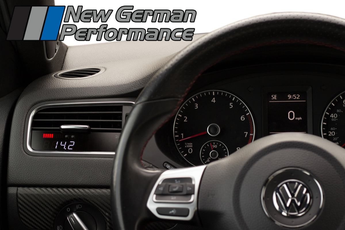 P3 Cars Digital Boost Gauge VW Mk6 Jetta, GLI New German Performance