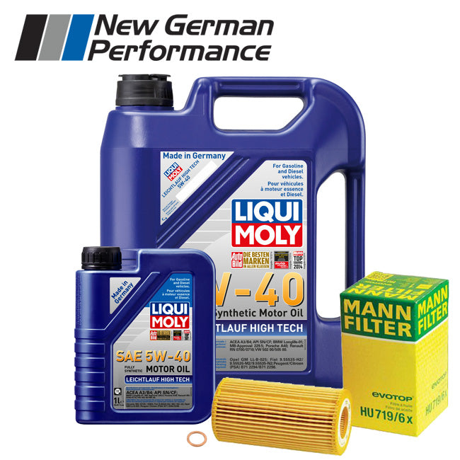 BLAU VW Golf Oil Change Kit - 5W-40 VW Golf Oil Change 1.8T Mk IV