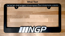 Load image into Gallery viewer, NGP Racing - Tag Frame - Chrome or Silver - Free with your order