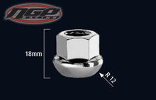 Load image into Gallery viewer, Lug Nut - M12x1.5  Ball Seat - Open Ended 17mm Hex - Zinc Coated