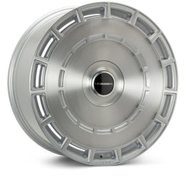 Vossen HF-9 24x10 - 5x112 - ET25 - Deep - 66.5 - Silver Brushed Wheel