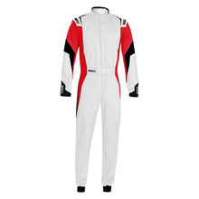 Load image into Gallery viewer, Sparco Suit Competition (Boot Cuff) 50 White/Red