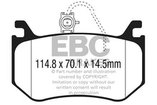 Load image into Gallery viewer, EBC 2016+ Alfa Romeo Giulia 2.9L Twin Turbo Bluestuff Rear Brake Pads