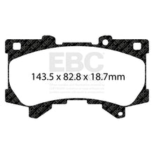 Load image into Gallery viewer, EBC 2022+ Lexus LX600 3.5TT Greenstuff Front Brake Pads