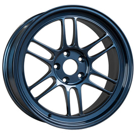 Enkei RPF1 18 x 9.5 5x114.3 38mm Offset 73mm Center Bore Misty Blue Wheel
