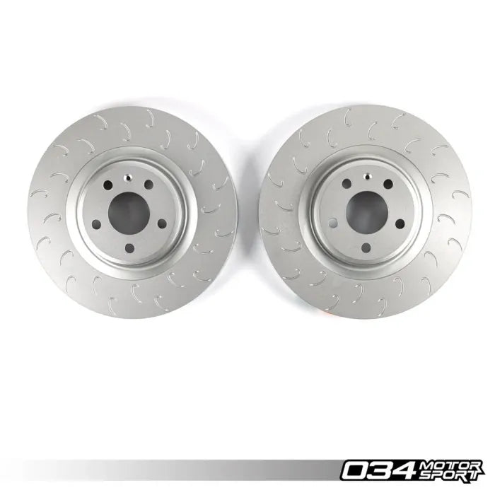 034Motorsport 1-Piece Front Brake Rotor Upgrade Kit, Audi B8/B8.5 S4/S5/Q5 3.0T