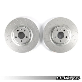 034Motorsport 1-Piece Front Brake Rotor Upgrade Kit, Audi B8/B8.5 S4/S5/Q5 3.0T