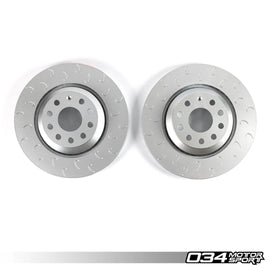 034Motorsport 1-Piece Rear Brake Rotor Upgrade Kit, MK8 VW GTI, Audi 8V/8V.5 S3/RS3 & Mk7/Mk7.5 Golf R, & MK7/Mk7.5 VW GTI w/ Performance Pack