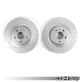 034Motorsport 1-Piece Rear Brake Rotor Upgrade Kit, Audi B8/B8.5, B9/B9.5, C7/C7.5 A6/A7, & D4 A8