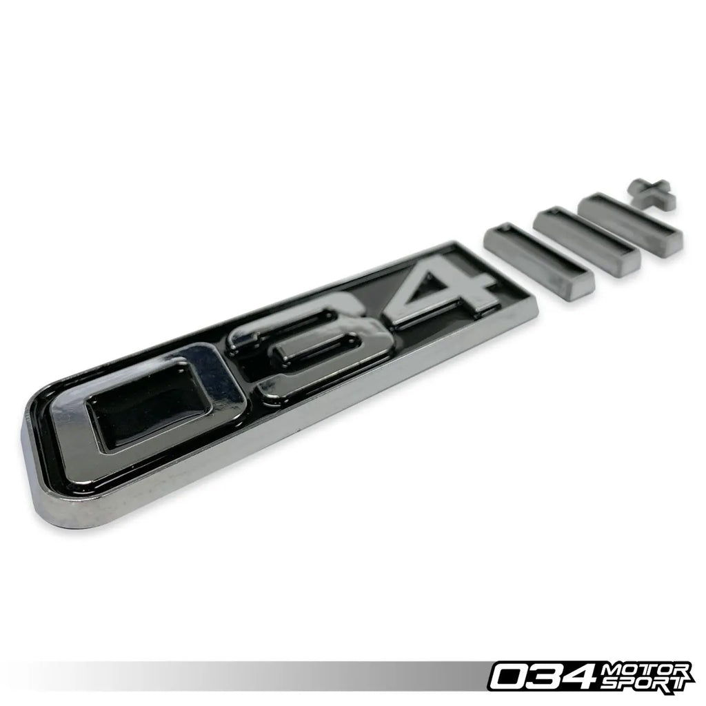034Motorsport Dynamic+ Badge – New German Performance