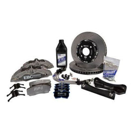 EBC Racing Ford Fiesta ST MK6 Anodized Apollo-4 Calipers 330mm Rotors Front Big Brake Kit