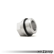 Load image into Gallery viewer, 034 Block Breather Adapter, Audi/Volkswagen 1.8T, Billet Aluminum, Threaded 3/4" NPT