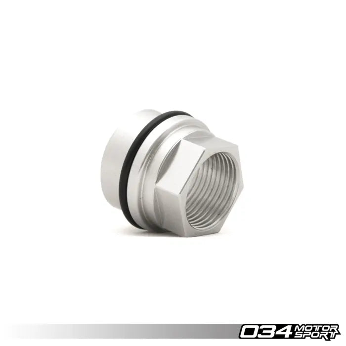 034 Block Breather Adapter, Audi/Volkswagen 1.8T, Billet Aluminum, Threaded 3/4" NPT