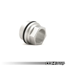 Load image into Gallery viewer, 034 Block Breather Adapter, Audi/Volkswagen 1.8T, Billet Aluminum, Threaded 3/4" NPT