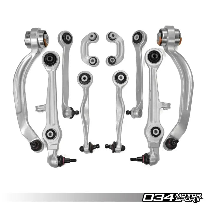 Control Arm Kit, Density Line, Early B5/C5 Audi S4/RS4 & A6/S6/RS6, B5 Volkswagen Passat with Aluminum Uprights