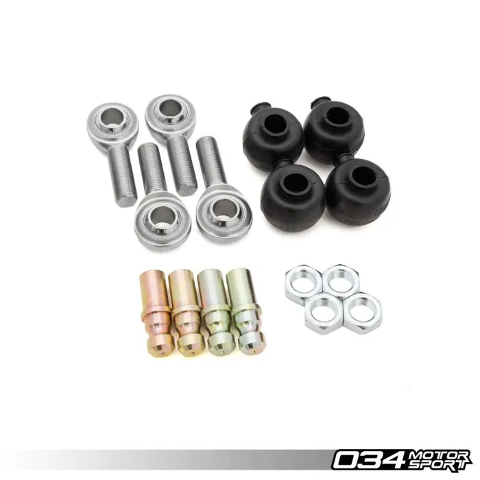 034 Motorsports Rebuild Kit, Adjustable Front Upper Control Arm Heim Joints