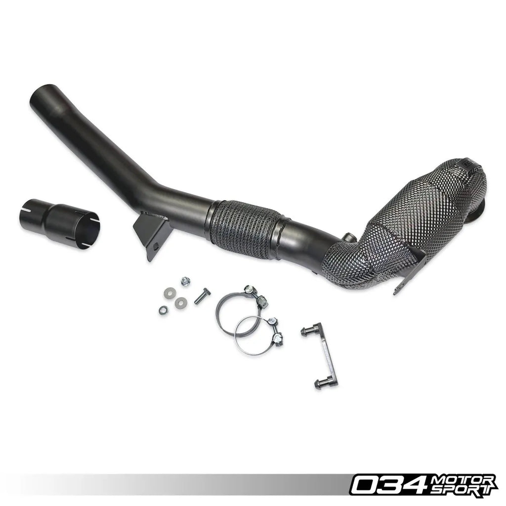 034Motorsport Stainless Steel Racing Downpipe for Mk8 GTI
