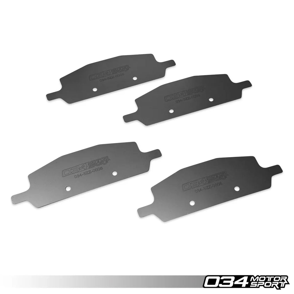 034Motorsport Titanium Brake Pad Shim Kit for B9/B9.5 Audi S4/S5/SQ5/RS5